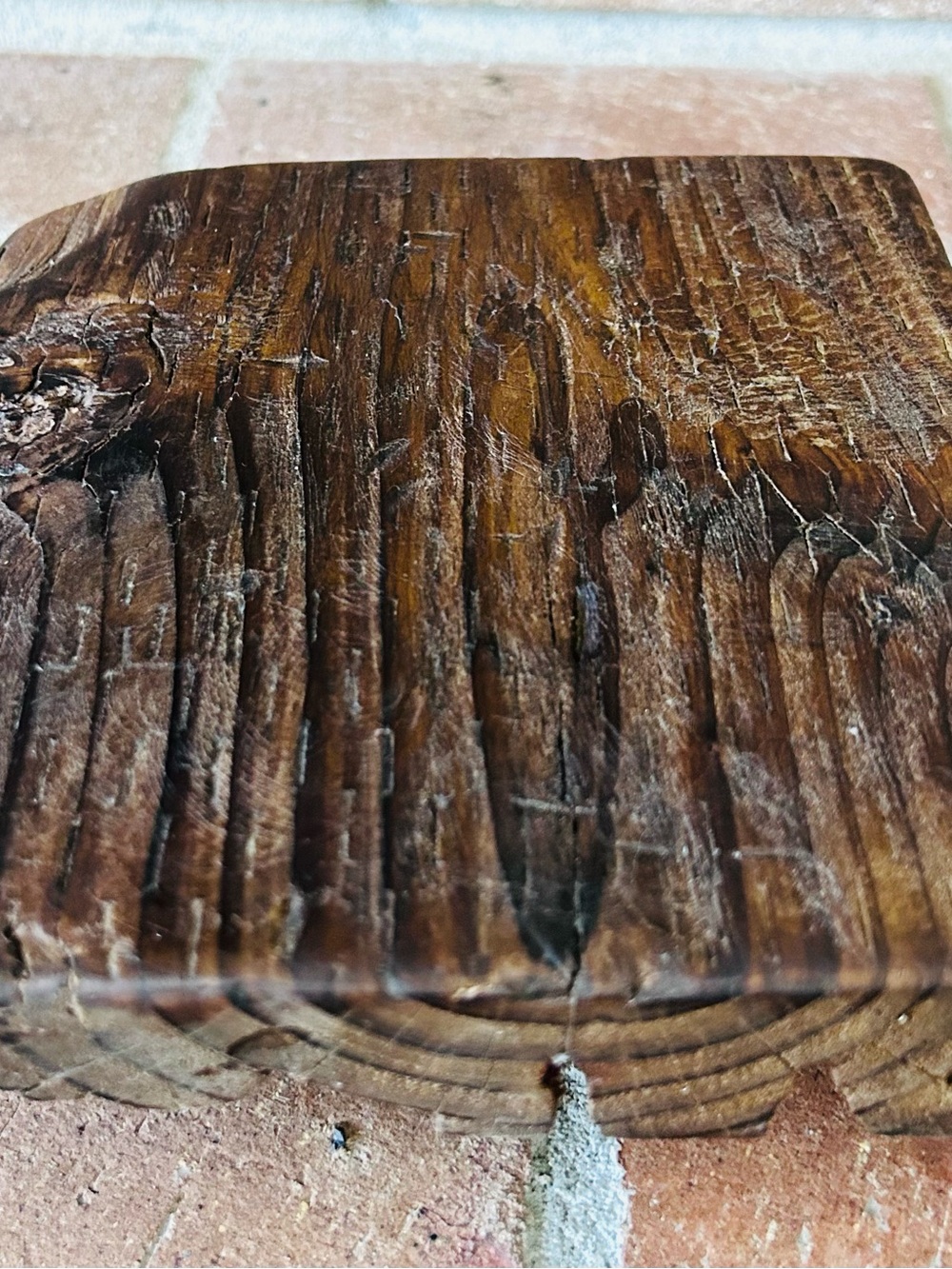 Rustic Solid Wood Riser from upcycled wood - Picture 4 of 9